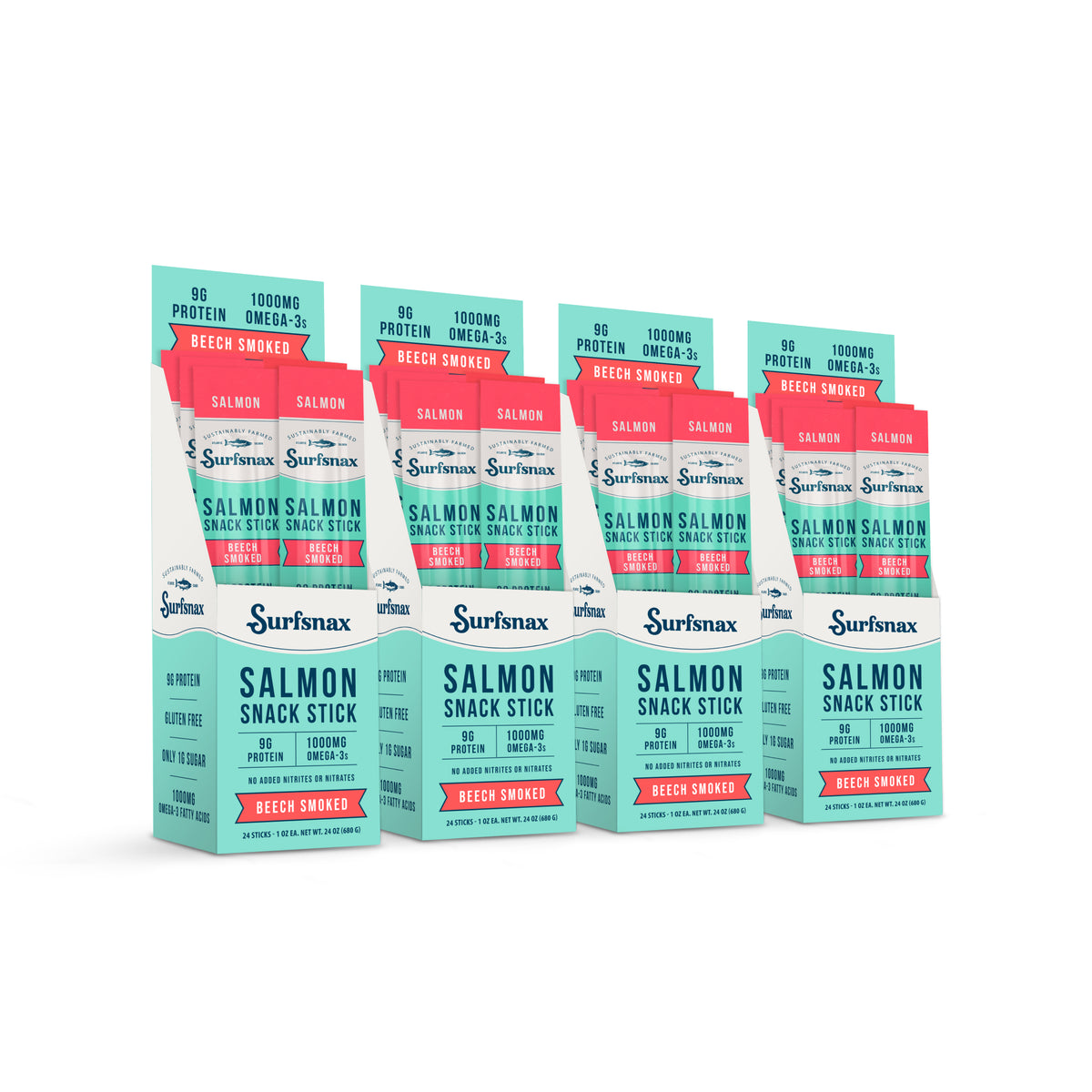 Original Beech Smoked Salmon Snack Stick