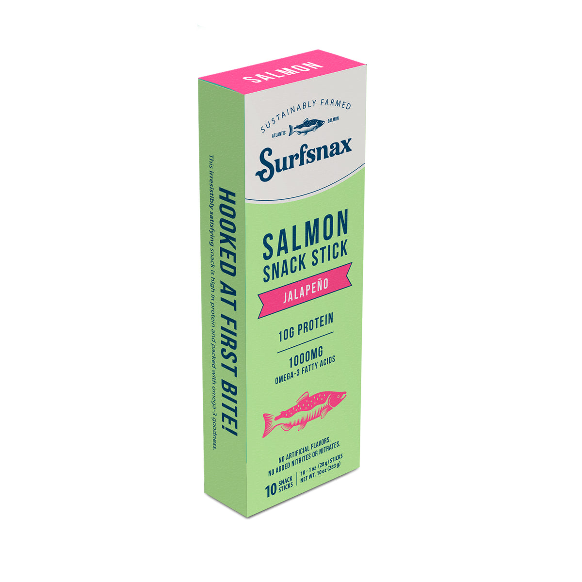 Jalapeño Salmon Snack Stick